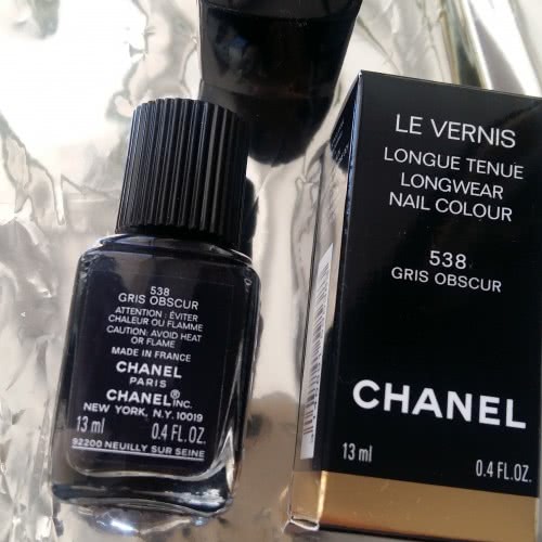 лак Chanel 538 Gris Obscur