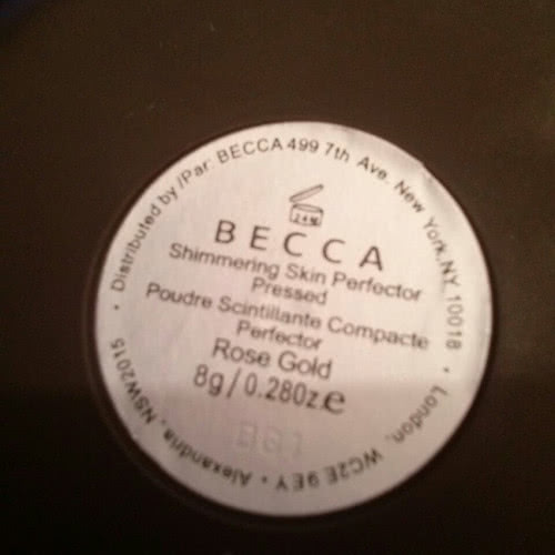 Becca Shimmering Skin Perfector Pressed Rose Gold