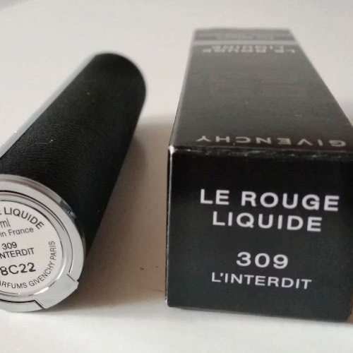Sale! GIVENCHY Le Rouge Liquide Жидкая помада для губ, тон 309 Запретный.