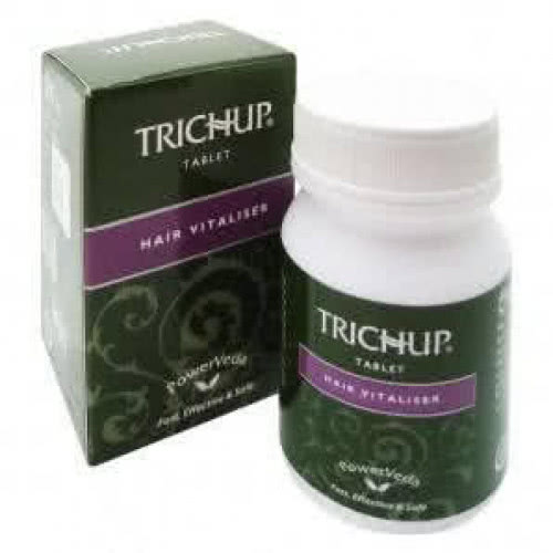 Реально работающие аюрведические витамины для роста волос Trichup.