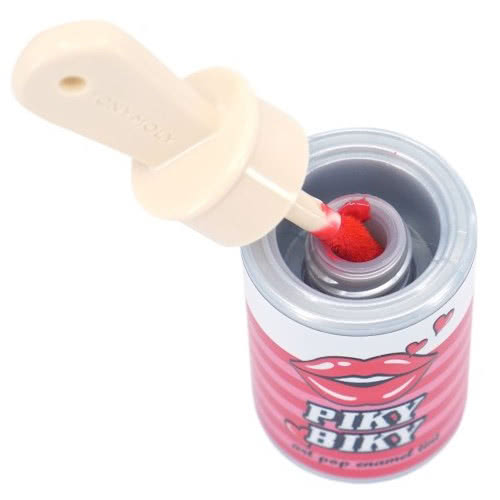 Тинт для губ в форме банки с краской Tony moly Heart Attack Piky Biky Art Pop Enamel Tint