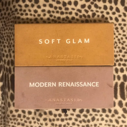 палетка Anastasia Modern Renaissance и Soft Glam