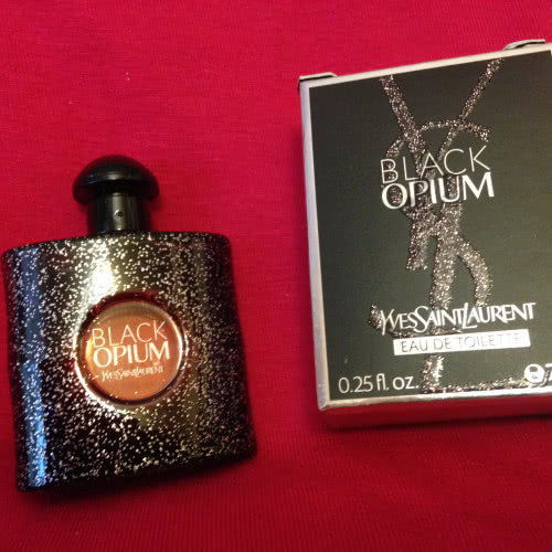 Миниатюра YSL Black Opium Nuit Blanche Eau De Parfum Парфюмерная вода 7,5 мл.