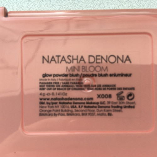 Румяна NATASHA DENONA bloom glow mini highlighting blush