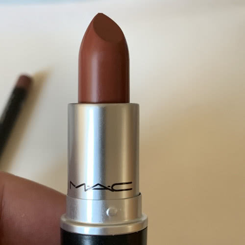 MAC Lip Duo Set: Lip Pencil Spice and Matte Lipstick Persistence Набор для макияжа губ