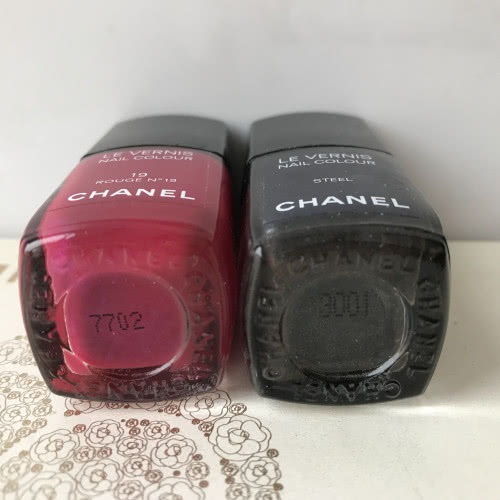 Лаки Chanel Rouge 19 и Steel, раритеты