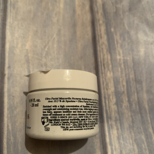 Kiehl's, Ultra Facial Overnight Rehydrating Mask With 10,5% Squalane, 28ml