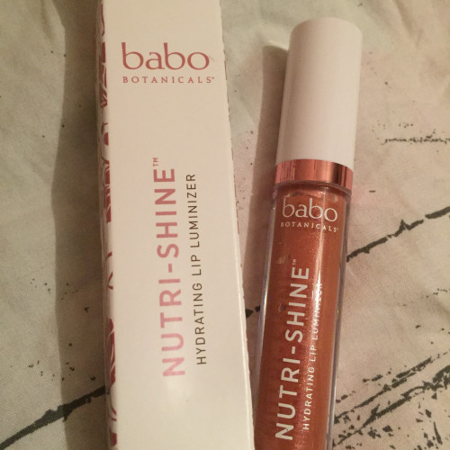 Babo Botanicals Nutri-Shine Vegan Lip Luminizer Lip Gloss