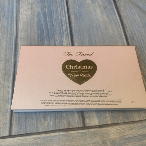 Too Faced, Palette Christmas In New York