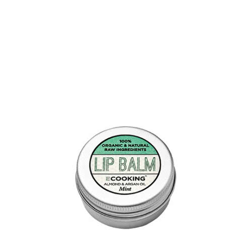 Натуральный бальзам для губ Ecooking Lip Balm Mint 15 мл Веганский продукт