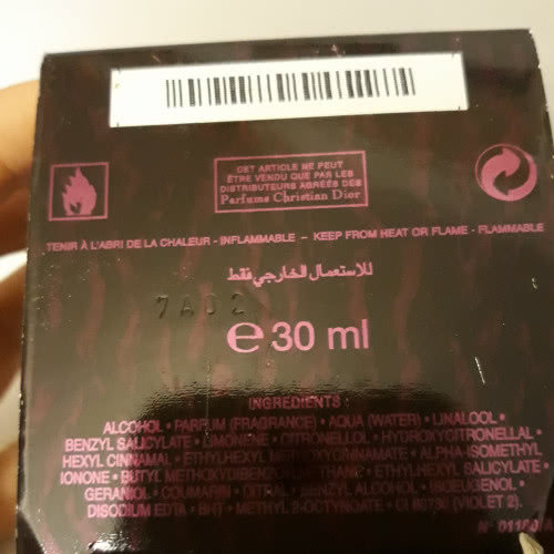 Pure Poison Dior edp 30 ml