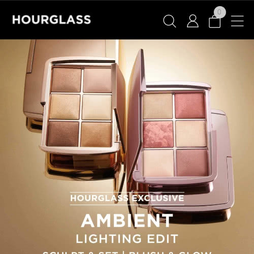 .Hourglass Ambient Lighting Edit Blush and Glow Палетка румян и хайлайтеров