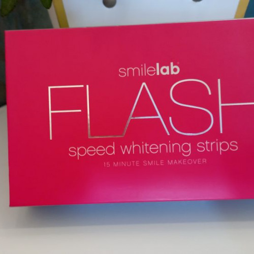 SmileLab отбеливающие полоски для зубов Flash