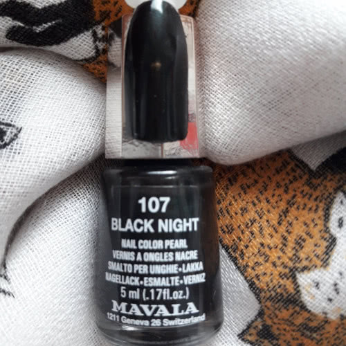 Mavala mini 107 Black Night