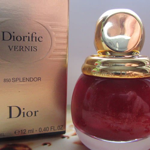 Лак Dior #850 Splendor из Рождественской коллекции Dior