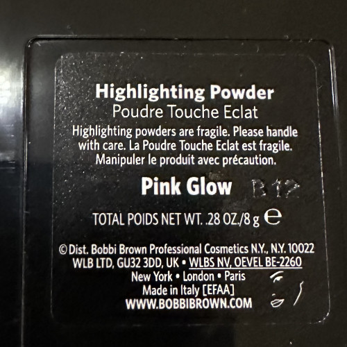 Bobbi Brown Hightlighting Powder  Пудра для лица- Pink Glow, 8g