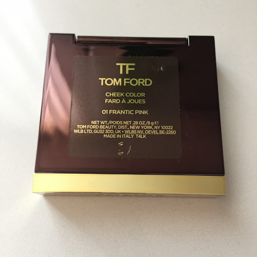 Tom Ford cheek color 01 Frantic Pink