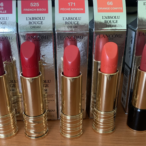 Обновленная линия губных помад Lancome L'Absolu Rouge Cream Lipstick Spring 2022