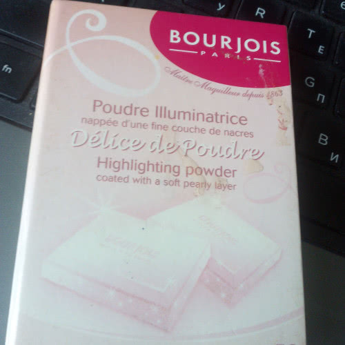 Шикарная вещь!Легендарная шоколадка Bourjois Poudre Illuminatrice Highlighting powder № 53