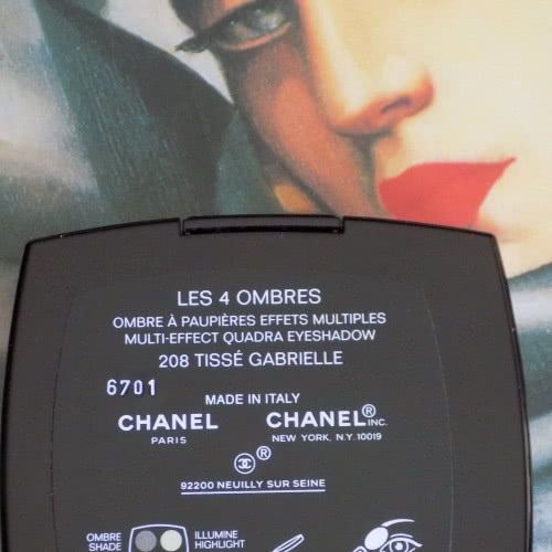 Chanel Les 4 Ombres Multi Effect Quadra Eyeshadow #208 Tissé Gabrielle