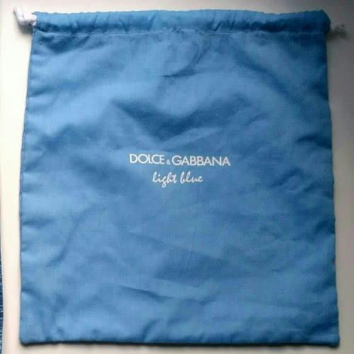 DOLCE & GABBANA light blue мешочек
