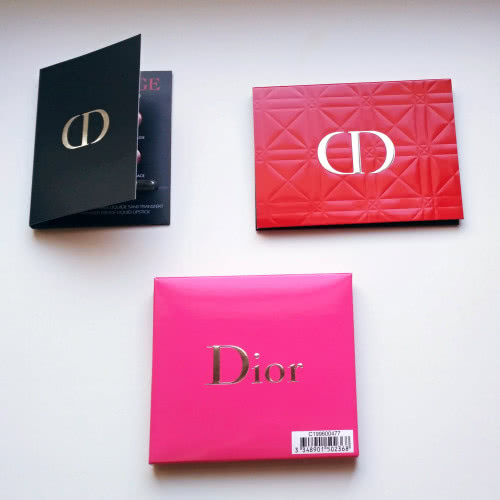 карталетки помад Dior