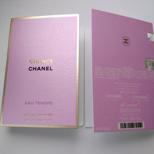 Chanel chance tendre EDP    1.5 ml  пробники