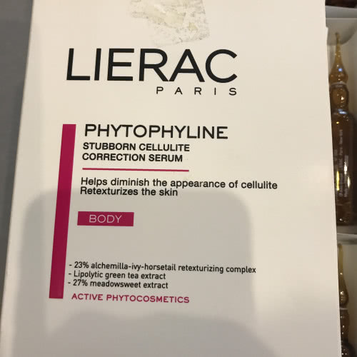 Lierac Phytophyline ампулы от запущенного целлюлита 7,5 мл 20 шт.