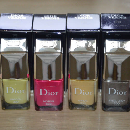 Новые лаки Dior, редкие лимитки