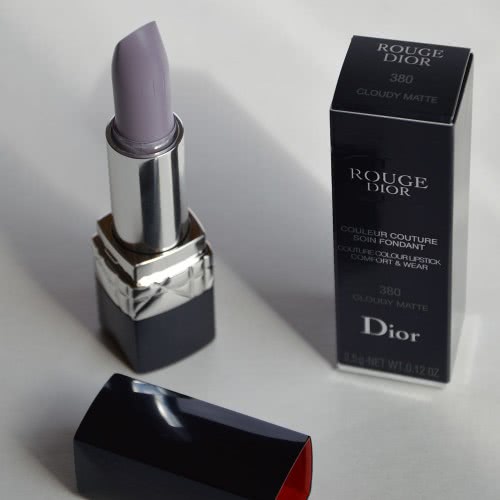 Новая матовая лиловая помада Dior Rouge Cloudy Matte лимитка для FNO