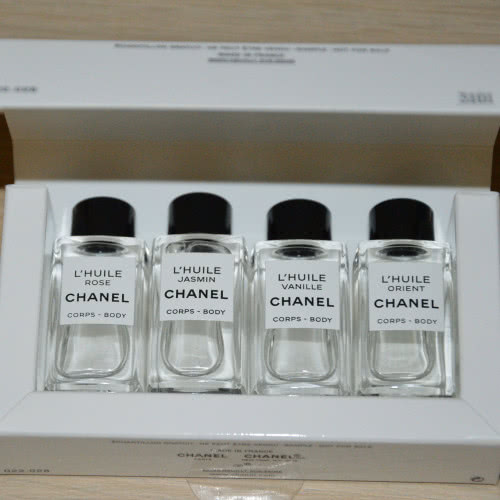 Новый эксклюзивный набор масел для тела Chanel