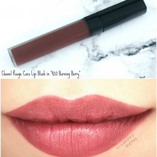 НОВЫЙ тинт помада для губ Chanel lip and blush 420 Burning Berry