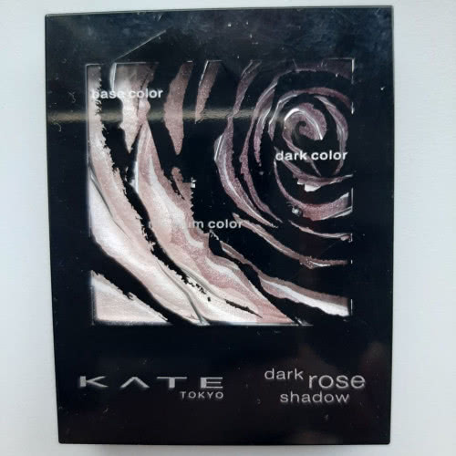Тени Kate Tokio Dark Rose PU-1 Eyeshadow 2019 Christmas Frozen Beauty Collection
