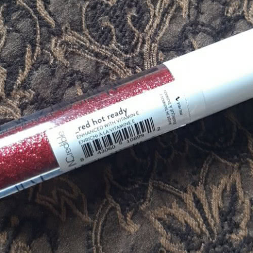 INC.redible Glittergasm Lip Gloss Red Red Hot Ready