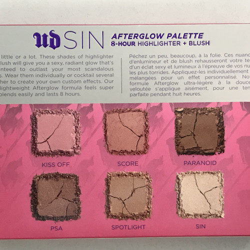 Urban Decay Afterglow Blush Highlighter Palette