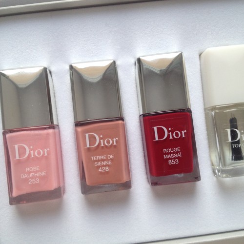 новый набор лаков Dior