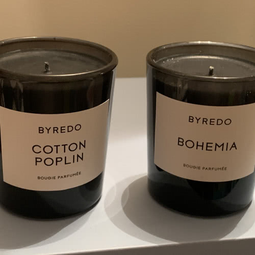 Byredo ароматическая свеча Cotton Poplin 70 гр
