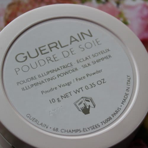 Пудра-хайлайтер Guerlain Poudre De Soie Illuminating Silk Shimmer Powder азиатская лимитка 2015