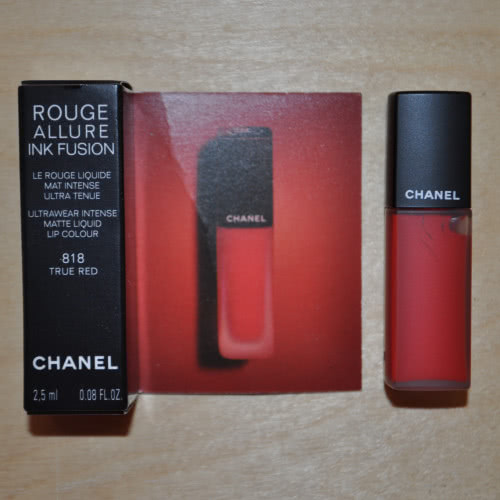 помада Chanel Rouge Allure Ink Fusion в оттенке 818 true red новая