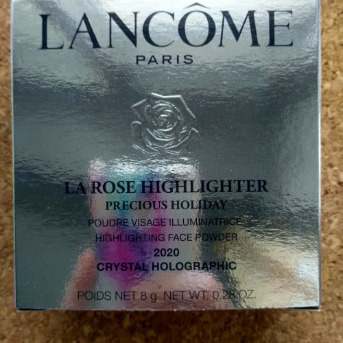 Хайлайтер Lancome La Rose Highliter в оттенке 2020 crystal holographic