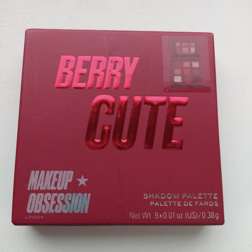 Палетка теней Makeup Obsession Berry Cute
