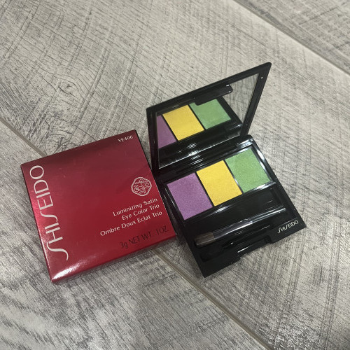 Тени Shiseido Luminizing Satin Eye Color Trio YE406 Tropicalia