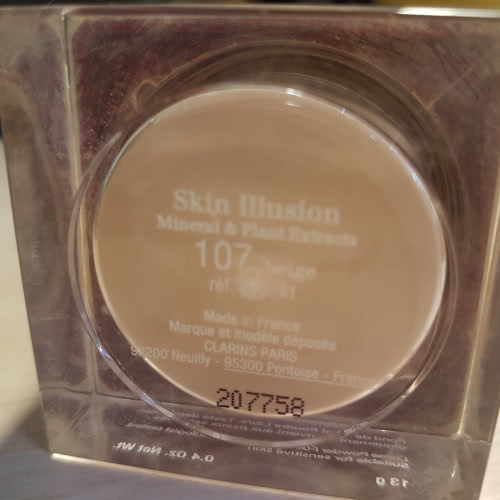 Пудра рассыпчатая Clarins Skin Illusion 107 beige