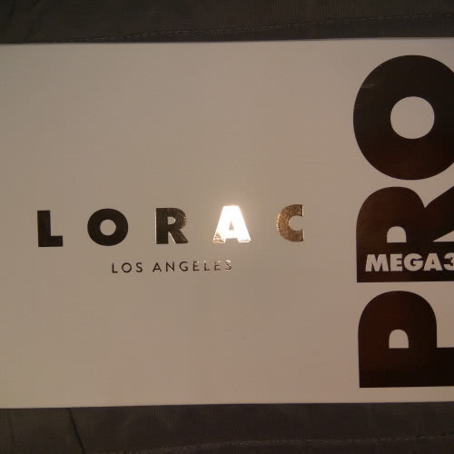 Тени из лимитированной коллекции новые Lorac Los Angeles Mega Pro Palette 3
