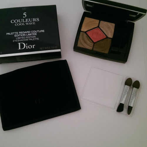 Dior 5 Coulers Cool Wave Summer 2018 Limited Edition Eyeshadow Palette Heat Up 597