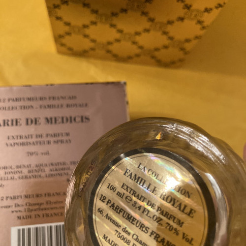12 parfumeurs francais Marie de Medicis
