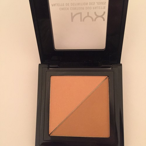 NYX Cheek contour duo-palette (Дуо-палетка для контуринга)+в подарок бронзер