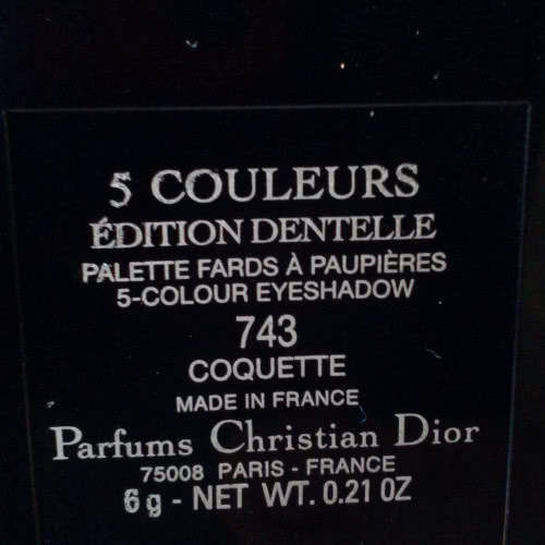 Dior Coquette 743