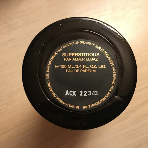 Поделюсь Superstitious, Frederic Malle