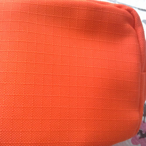 Kenzo, косметичка-мешок оранжевая
